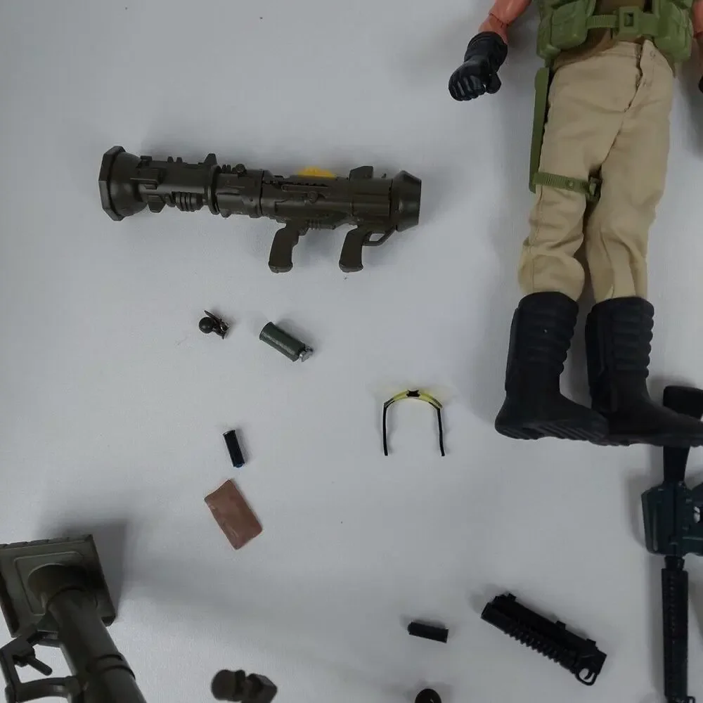 2003 Hasbro Pawtucket GI Joe 12” Talking Interactive Action Figure Accessories‎